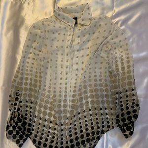 Translucent over shirt - blouse